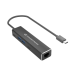 CONCEPTRONIC USB 3.2 GEN 1 ADAPTER WITH USB HUB